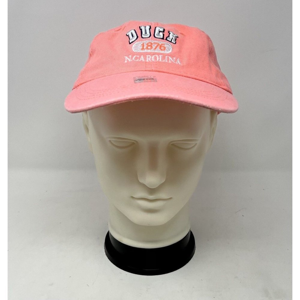 Duck‎ NC, One size Fits All,  Baseball Hat, Cap, Women's Coral Color, Lucky 7